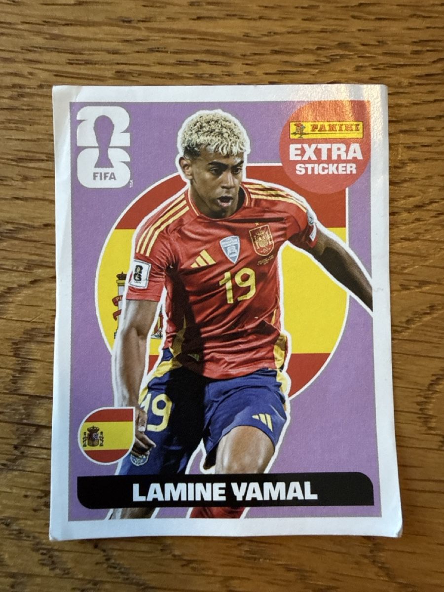 Panini Carte collezionabili: Panini Lamine Yamal extra sticker – Nuovo (secondo la descrizione) da Brüttisellen venduto da moh_866w