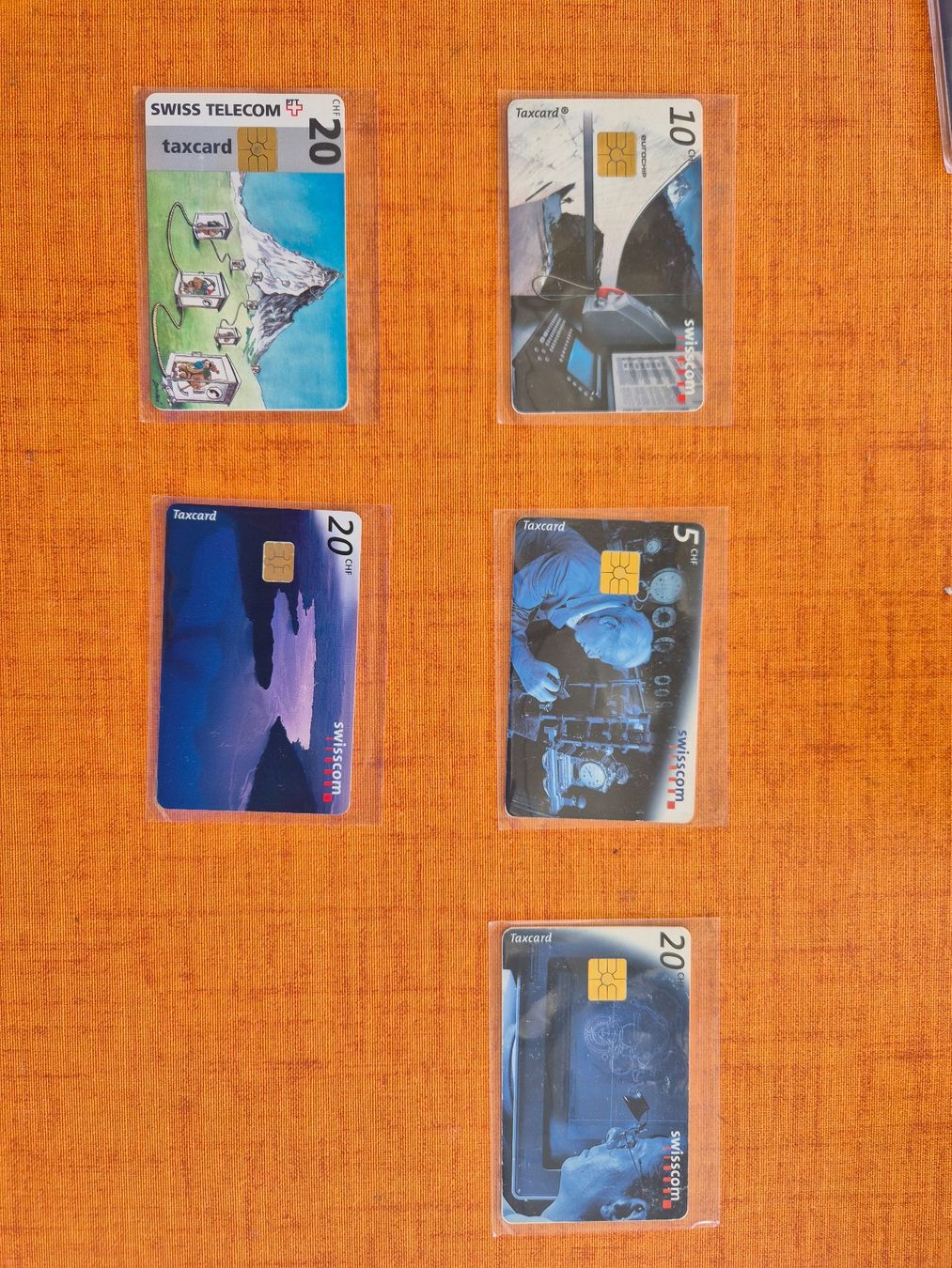 Cartes de téléphone: Verschiedene Taxcards – D'occasion à Würenlos par sul_cm8q
