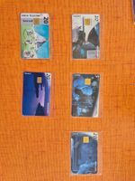 Verschiedene Taxcards