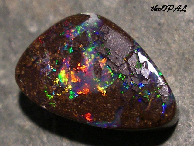 Pietre preziose: theOPAL***BUNTER BOULDER MATRIX OPAL 4,41ct (Australien)*** – Nuovo e nell'imballaggio originale da Ebnat-Kappel venduto da theOPAL 2