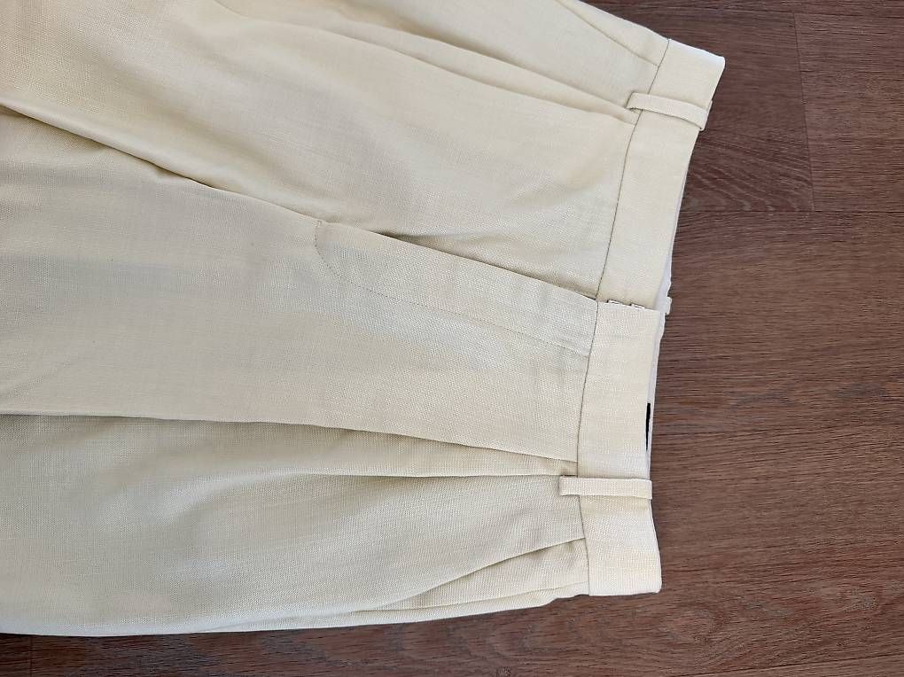 Zara Pantaloni: Zara Gelbe Stoffhose – Nuovo (secondo la descrizione) da Staufen venduto da am_clothing 1