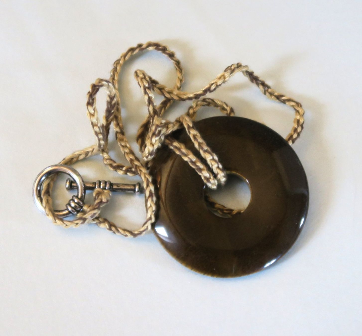 Catenine: Kette Tigerauge Donut – Nuovo (secondo la descrizione) da Brittnau venduto da marlenestone 3