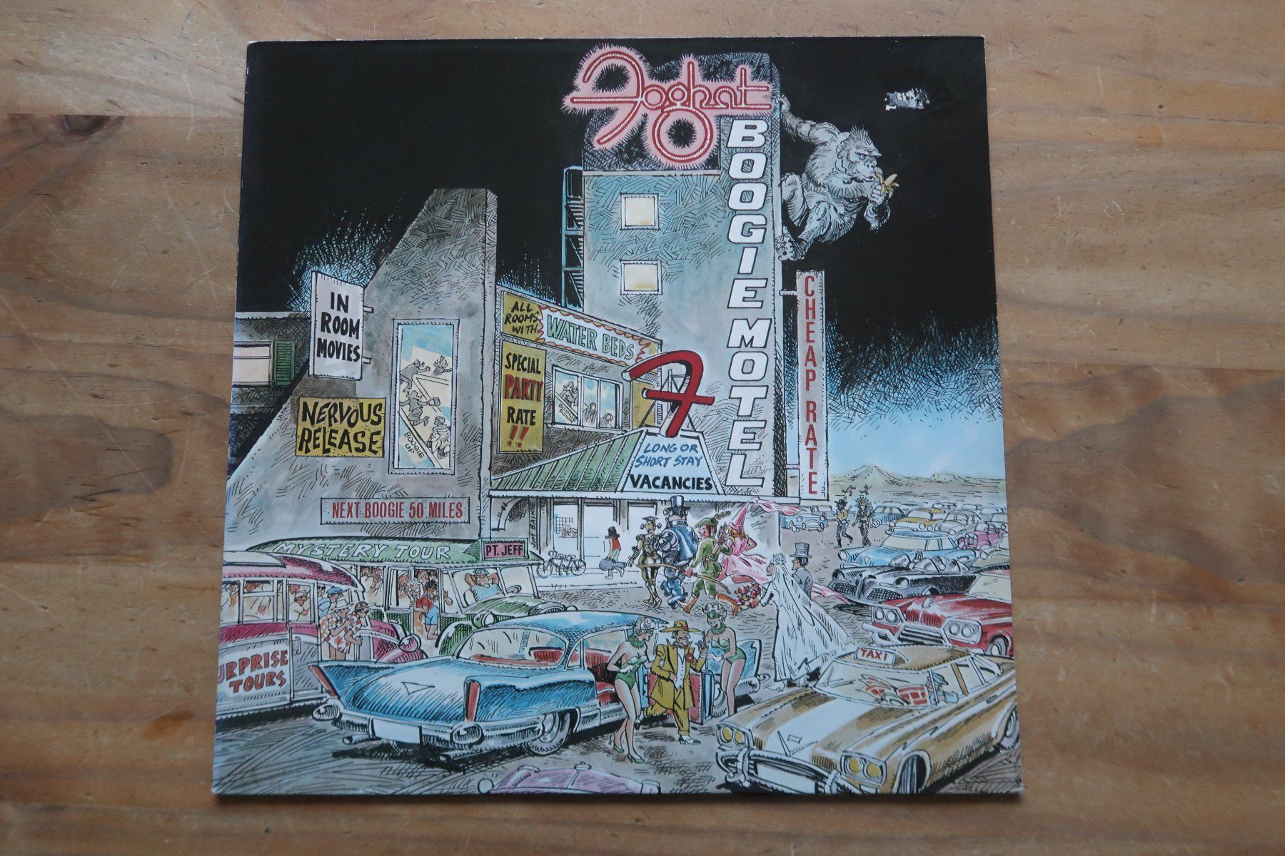 Schallplatten: FOGHAT - BOOGIE MOTEL - VINYL LP – Gebraucht aus Basel von Patiscat
