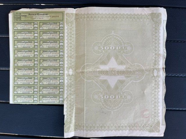 Documenti: 2x Astra Romana Aktie 500 – Usato da Niederwil AG venduto da dahu75 1