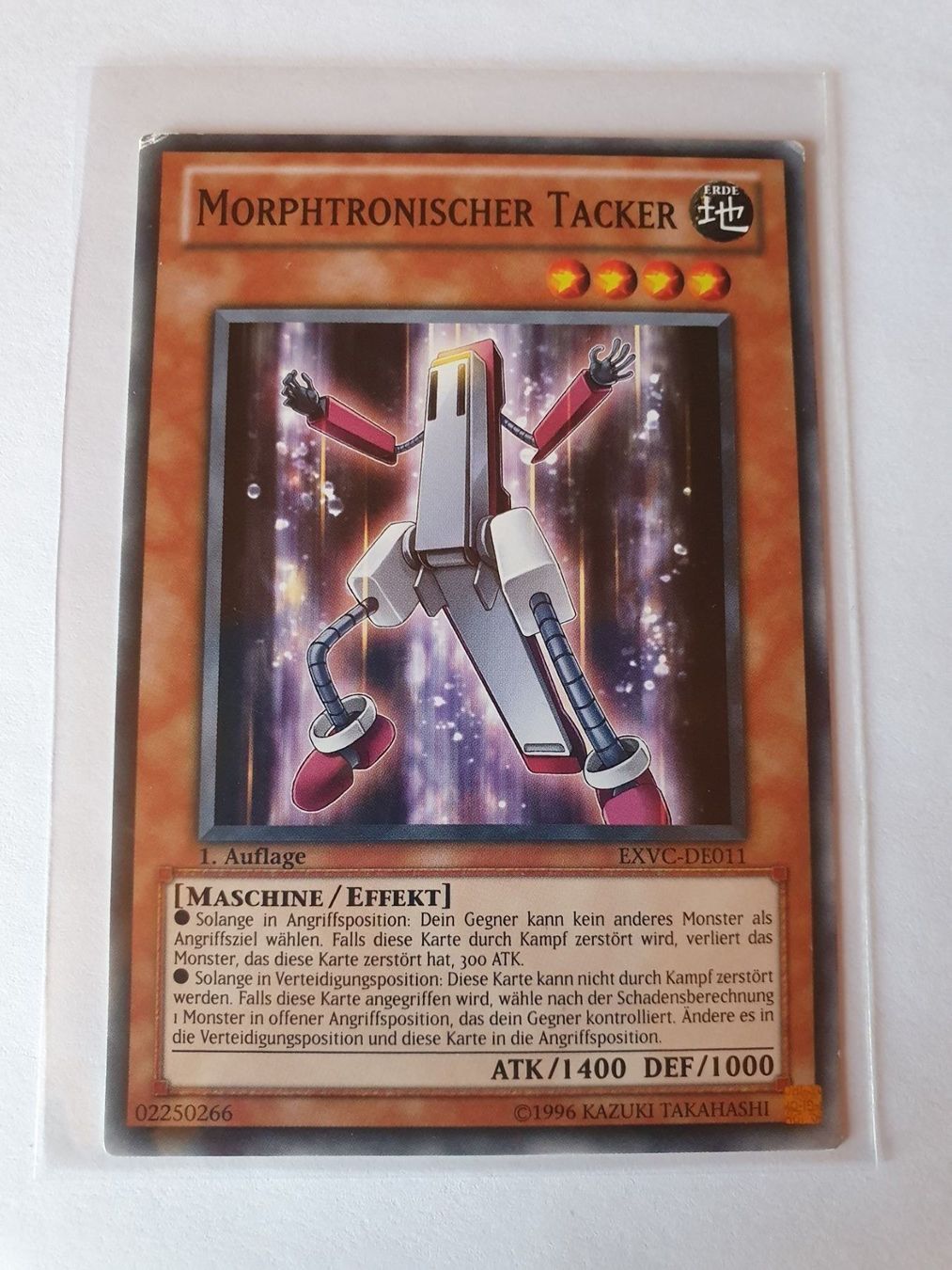 Yugioh Cartes à collectionner: Yugioh Morphtronischer Tacker 1. Auflage – D'occasion à Oberdorf BL par BaldenEagle