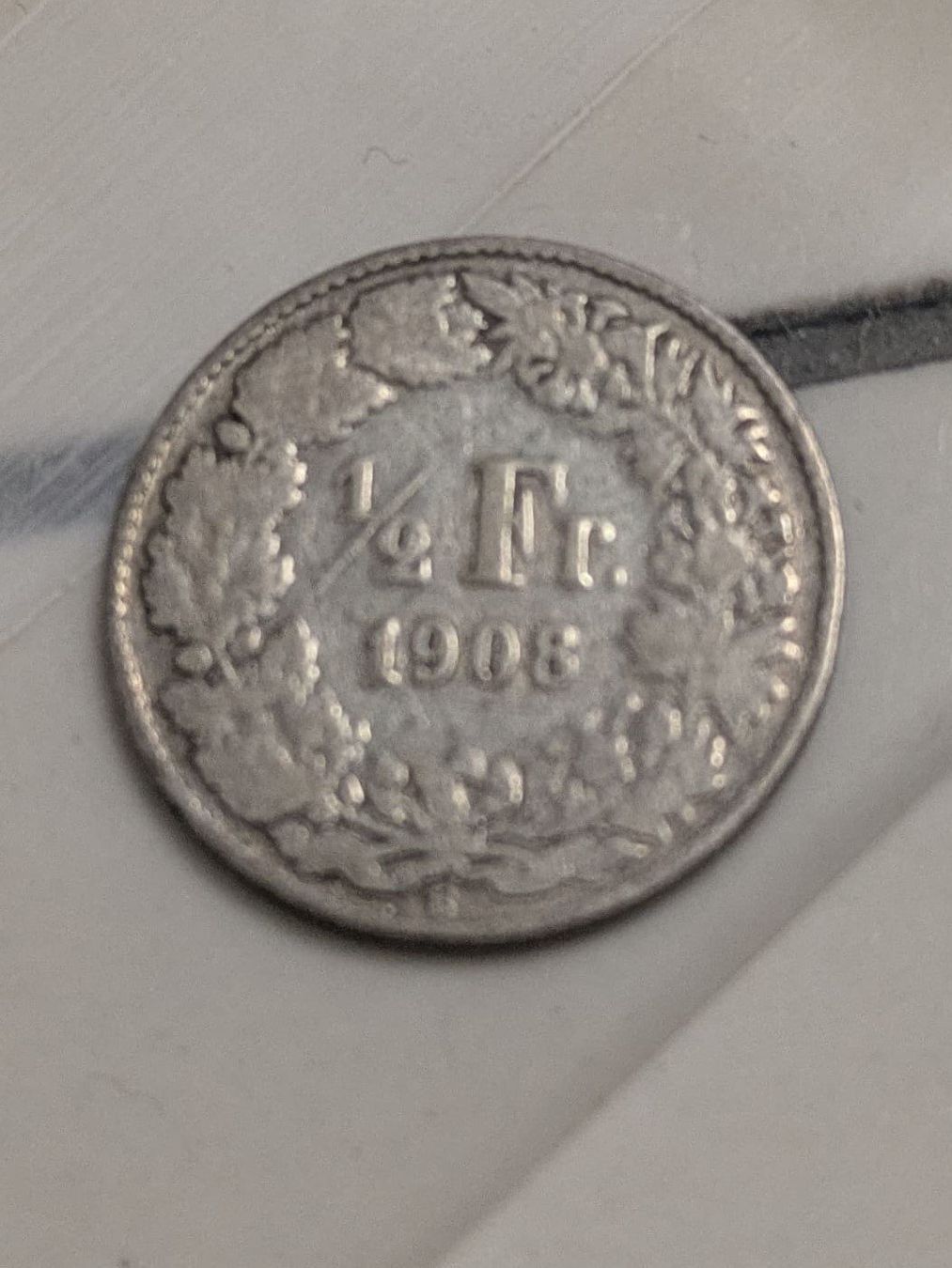 Tutti le monete: 50 Rappen 1908 – Usato da Uznach venduto da binmaley_1