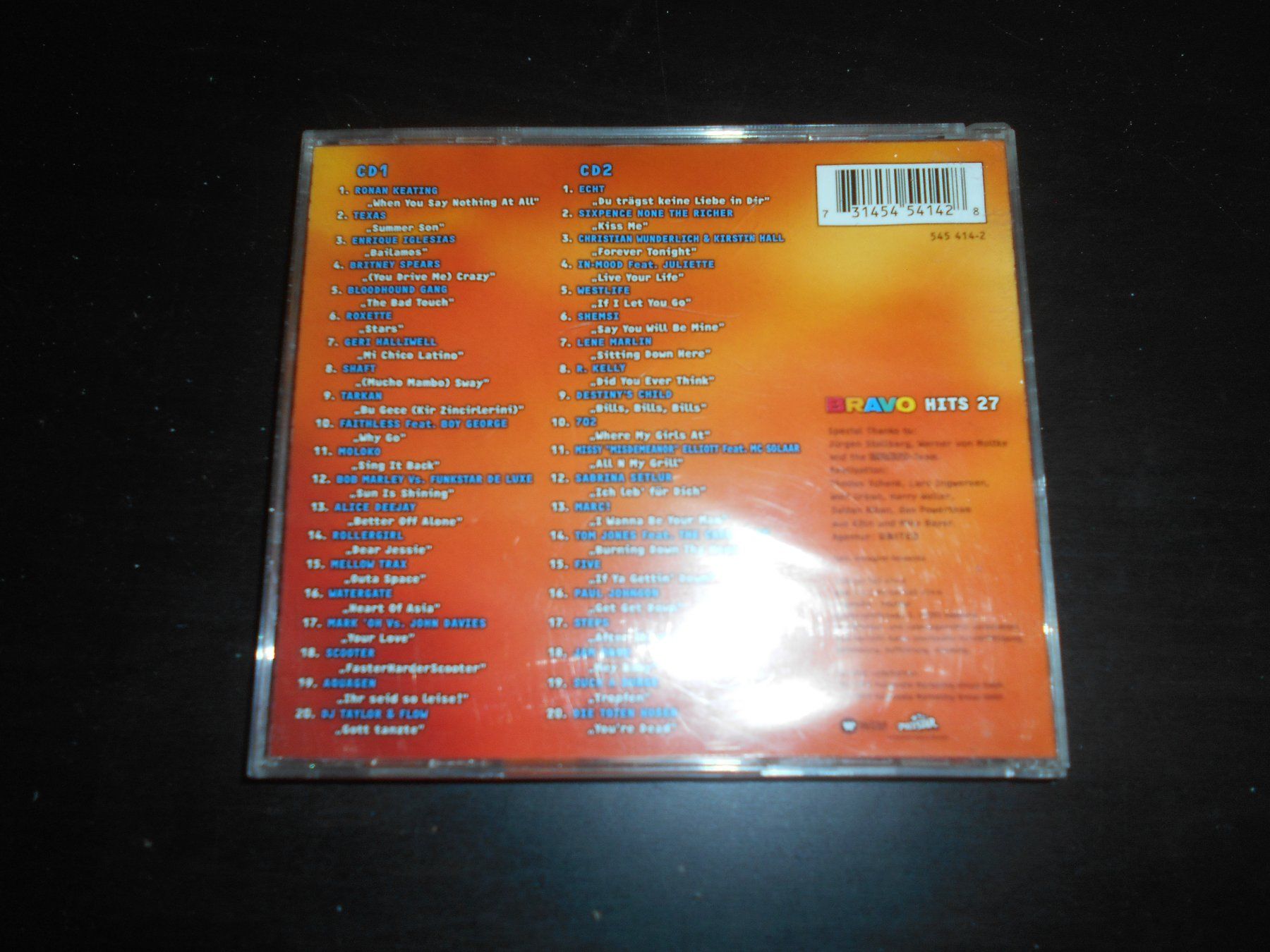 CD: Bravo Hits 27 / 2 CDs – Usato da Aarberg venduto da witchhunter01 1