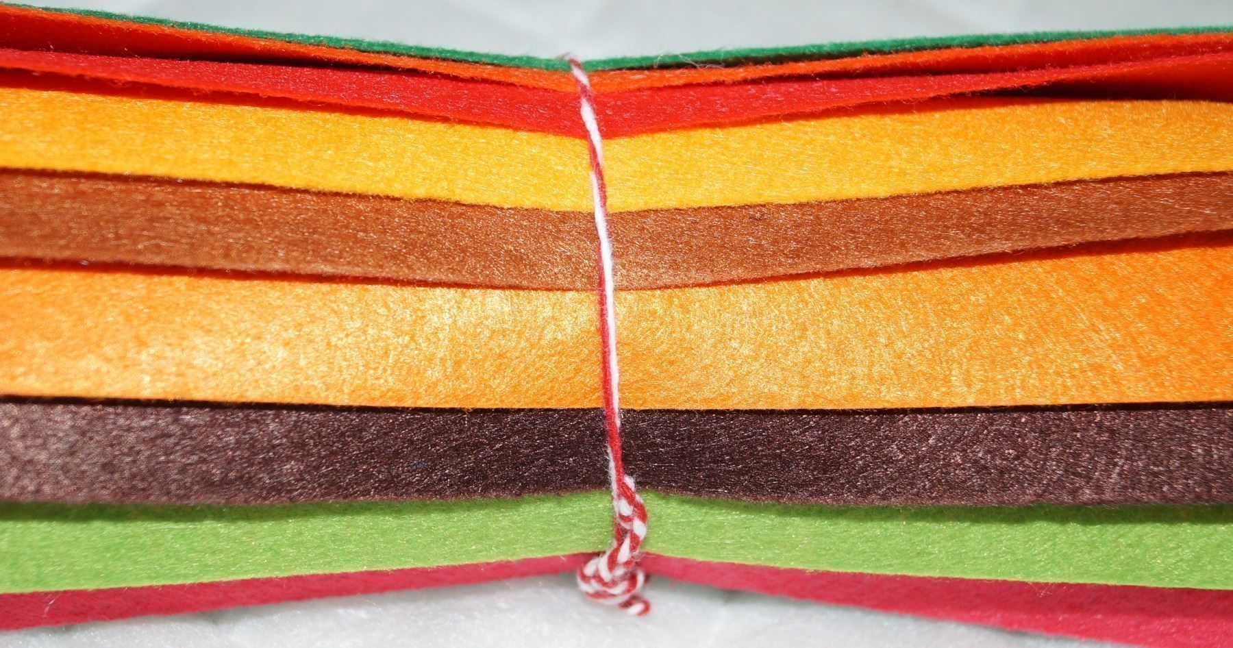 Bastelsets: BASTELFILZ-SET Herbst,9 Farben, 30x30 cm, Set 14 – Neu (gemäss Beschreibung) aus Langenthal von flowersNbirds 3