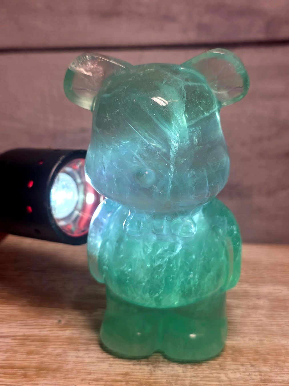 Minerali & Pietre curative: Fluorit Gloomy Bär 488g – Nuovo e nell'imballaggio originale da Matzingen venduto da Shay_Crystalz 1
