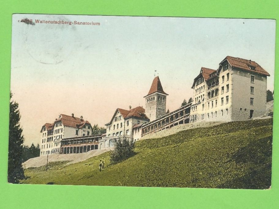 Cartes postales: Wallenstadtberg - Sanatorium – D'occasion à Zürich par t24_de