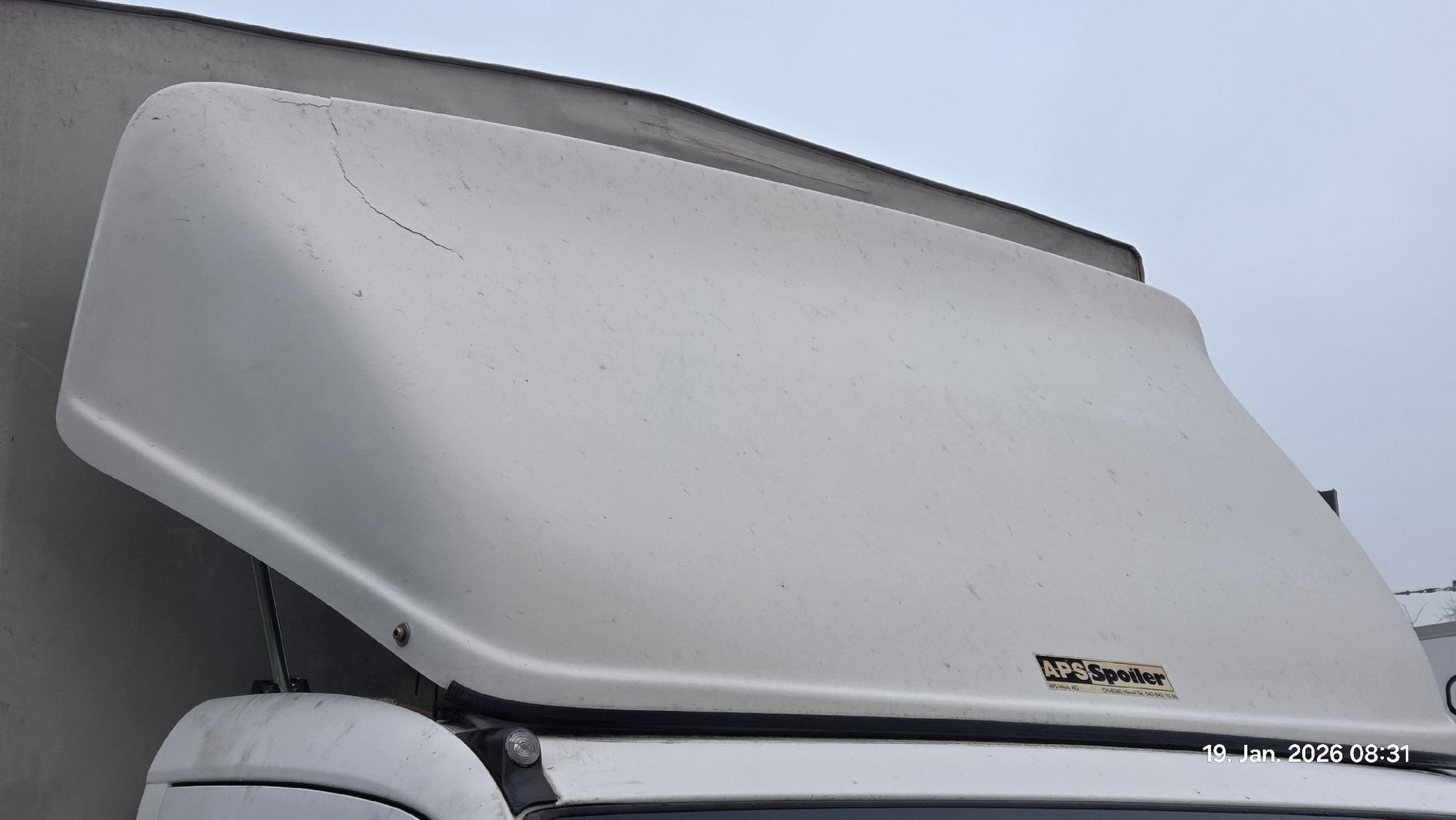 Tutti i ricambio: APS Dachspoiler Windabweiser, Sprinter, Crafter, Iveco Daily – Usato da Bättwil venduto da McG_24