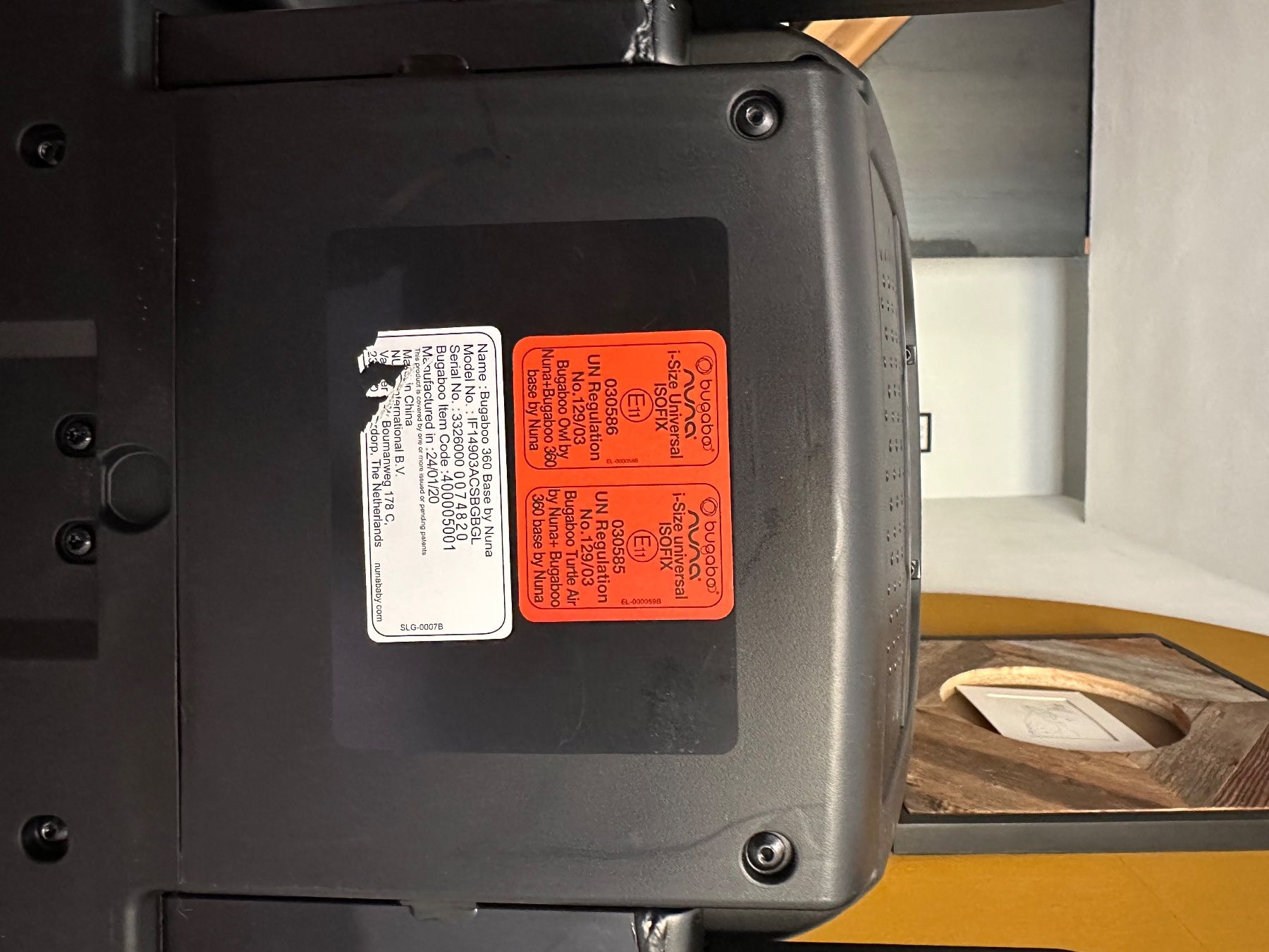 Bugaboo Seggiolini per auto: Bugaboo Turtle Air + isofix 360 base inkl. Adapter – Usato da Orselina venduto da GIONALERIPO 9
