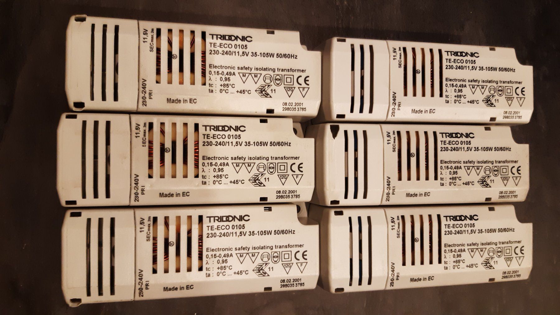 Componenti elettronici: Tridonic TE-ECO 0105 – Nuovo (secondo la descrizione) da Bofflens venduto da Ptitphilou