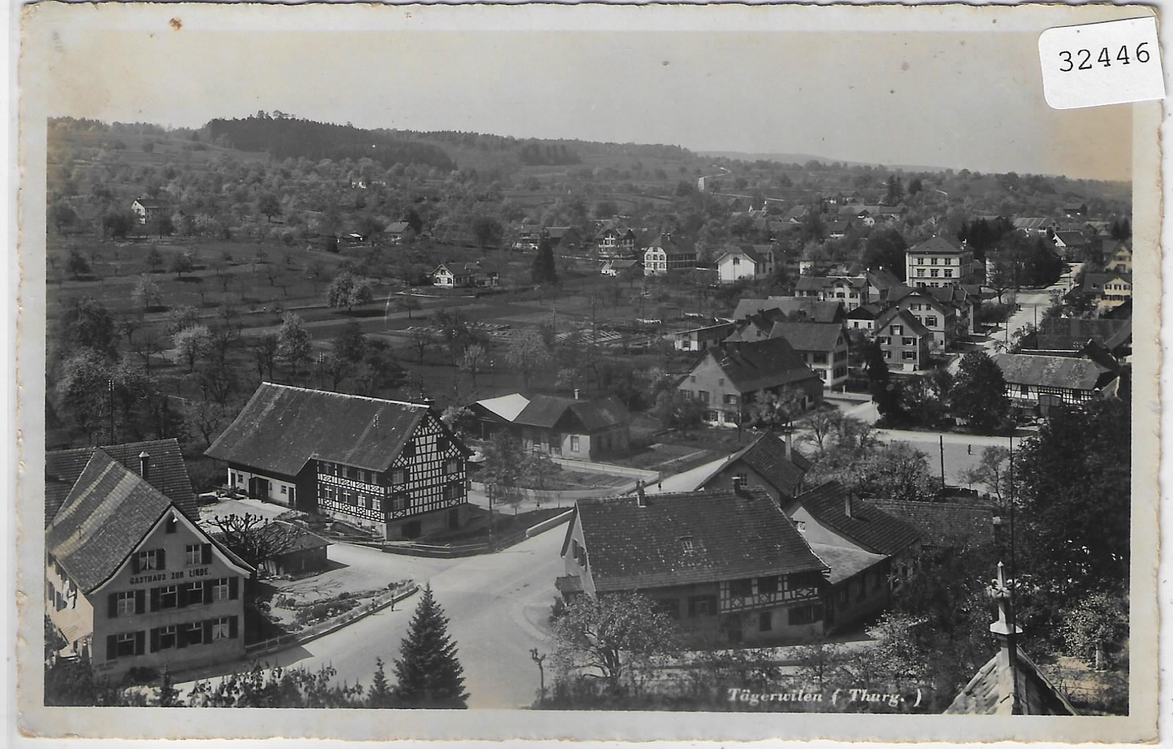 Cartoline postali: Tägerwilen - Generalansicht von oben – Usato da Ettingen venduto da Kartenplanet