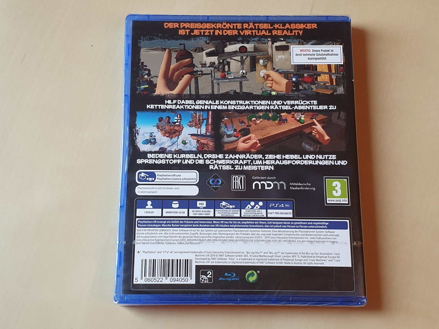 Sony Giochi: Crazy Machines VR neu und ovp – Nuovo e nell'imballaggio originale da Stansstad venduto da collectorsshop 1
