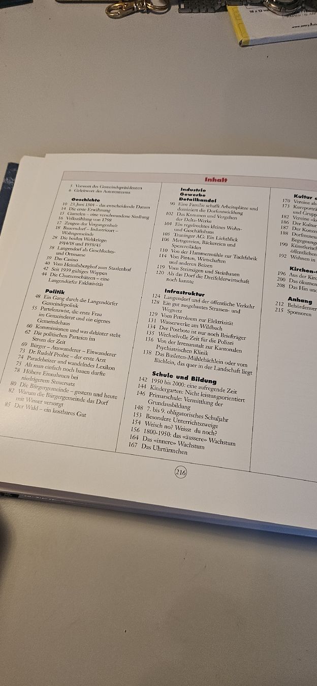 Bücher: Dorfchronik Langendorf Buch – Gebraucht aus Belp von Ginus85 5