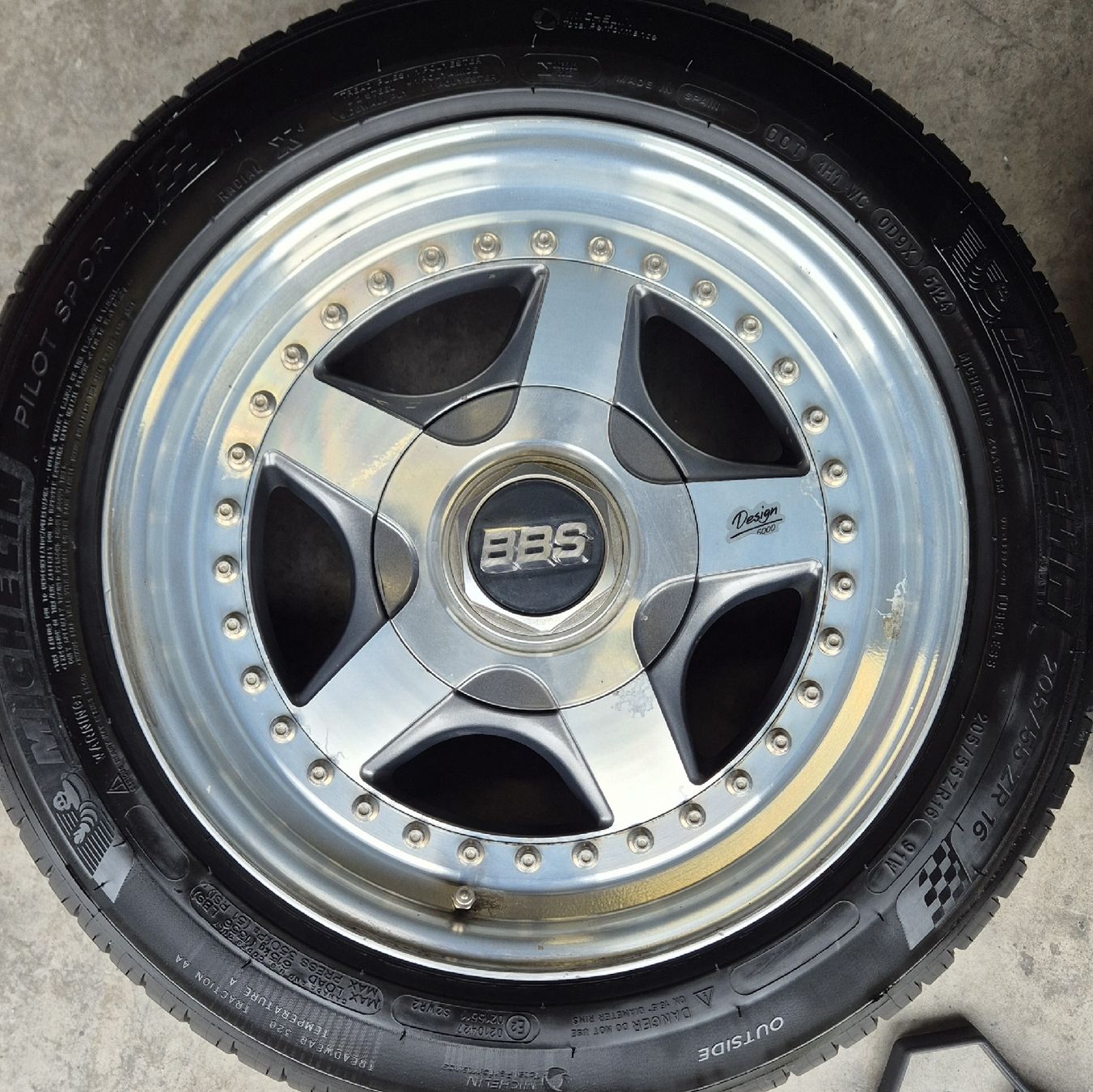 BBS RF 002 8x16 ET35 5x112 – Design 5000 3-teilig Audi VW (Gebraucht ...