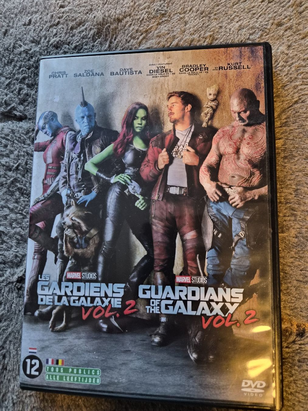 Tutti i DVDs: Gardiens de la Galaxie Vol. 2 DVD – Usato da La Joux FR venduto da car_ck96