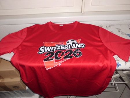 Herren T-Shirt SWITZERLAND 2026 (Grösse XL)