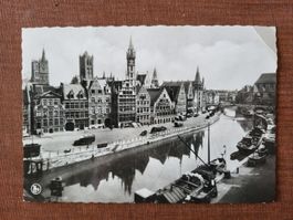 1969, Postkarte von Gent nach Schaffhausen