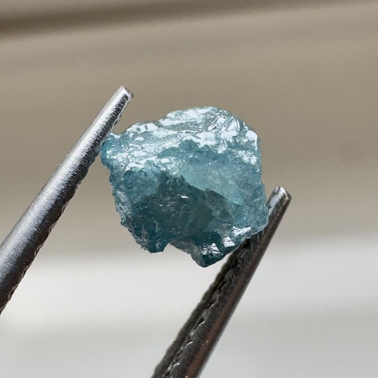 1.06 ct - Raw Natural Blue Diamond 10