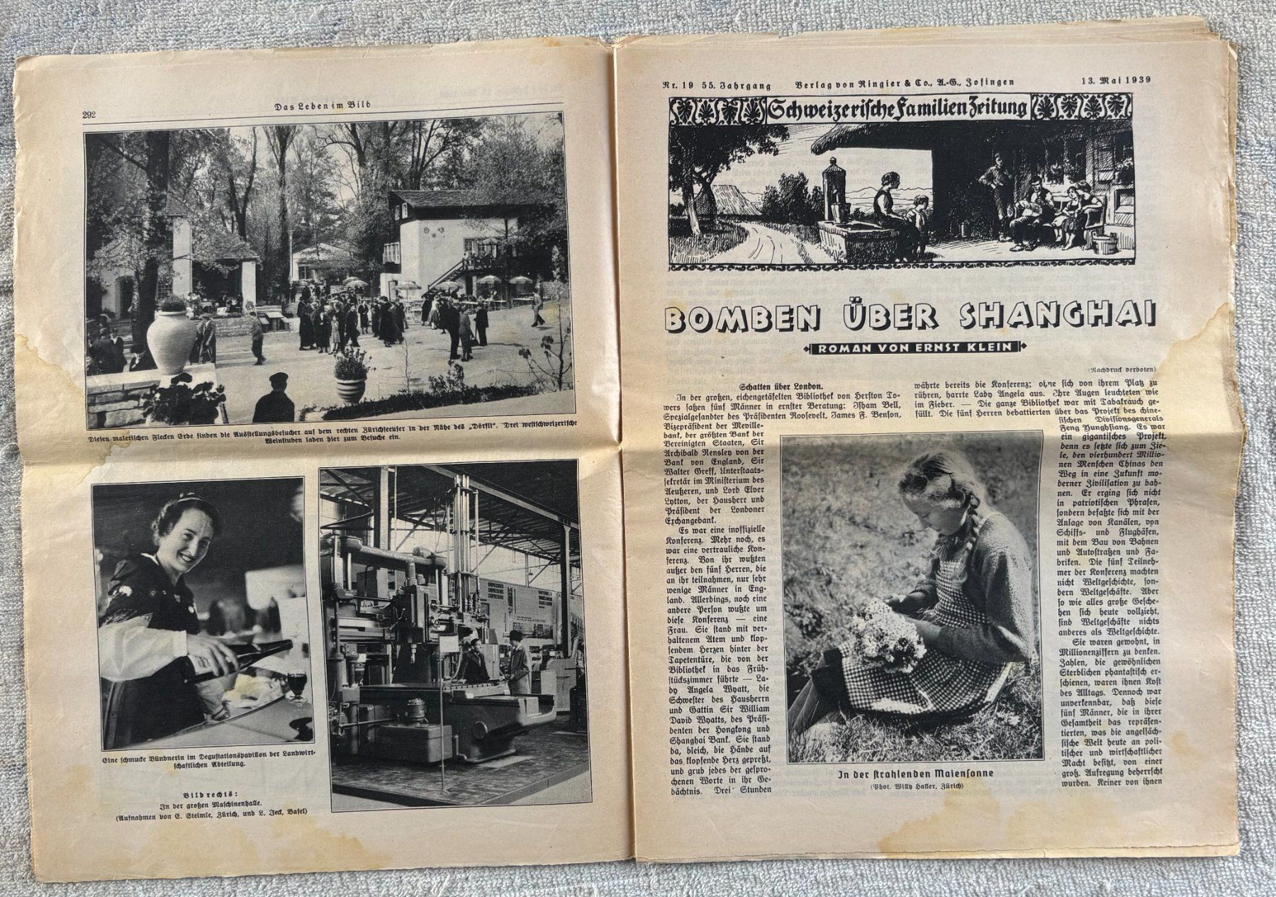 Riviste & Magazine: DAS LEBEN IM BILD 13. MAI 1939 – Usato da Ostermundigen venduto da wini63 1