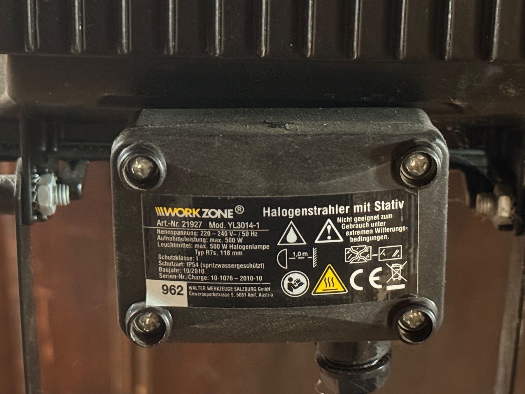Lampade: Halogenlampe mit Stativ – Usato da Zürich venduto da El-Ga 4