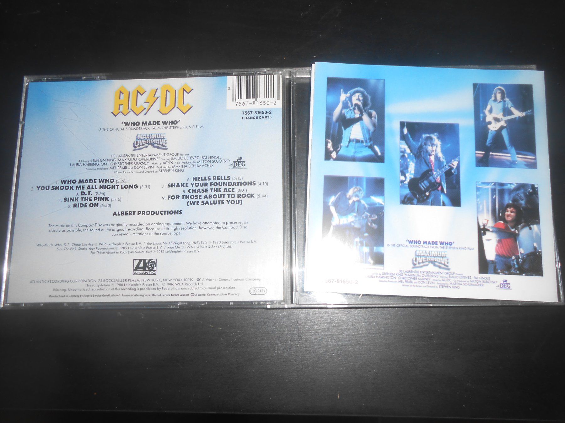 CDs: AC/DC – Who Made Who / 1986 – Gebraucht aus Aarberg von witchhunter01 1