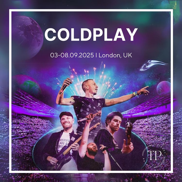Coldplay Tour London, UK I vier Sitzplätze I 03.09.2025 Kaufen auf