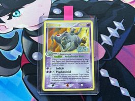 2006 POKEMON Zwirrklop Holo EX Crystal Guardians Stamp 17