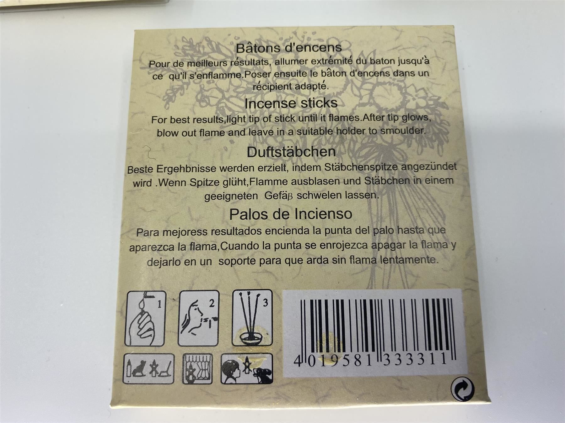 Tutte le decorazioni: 10 Sets Pinie Räuchersticks mit Halter – Nuovo (secondo la descrizione) da Langwiesen venduto da rtWebshop 3