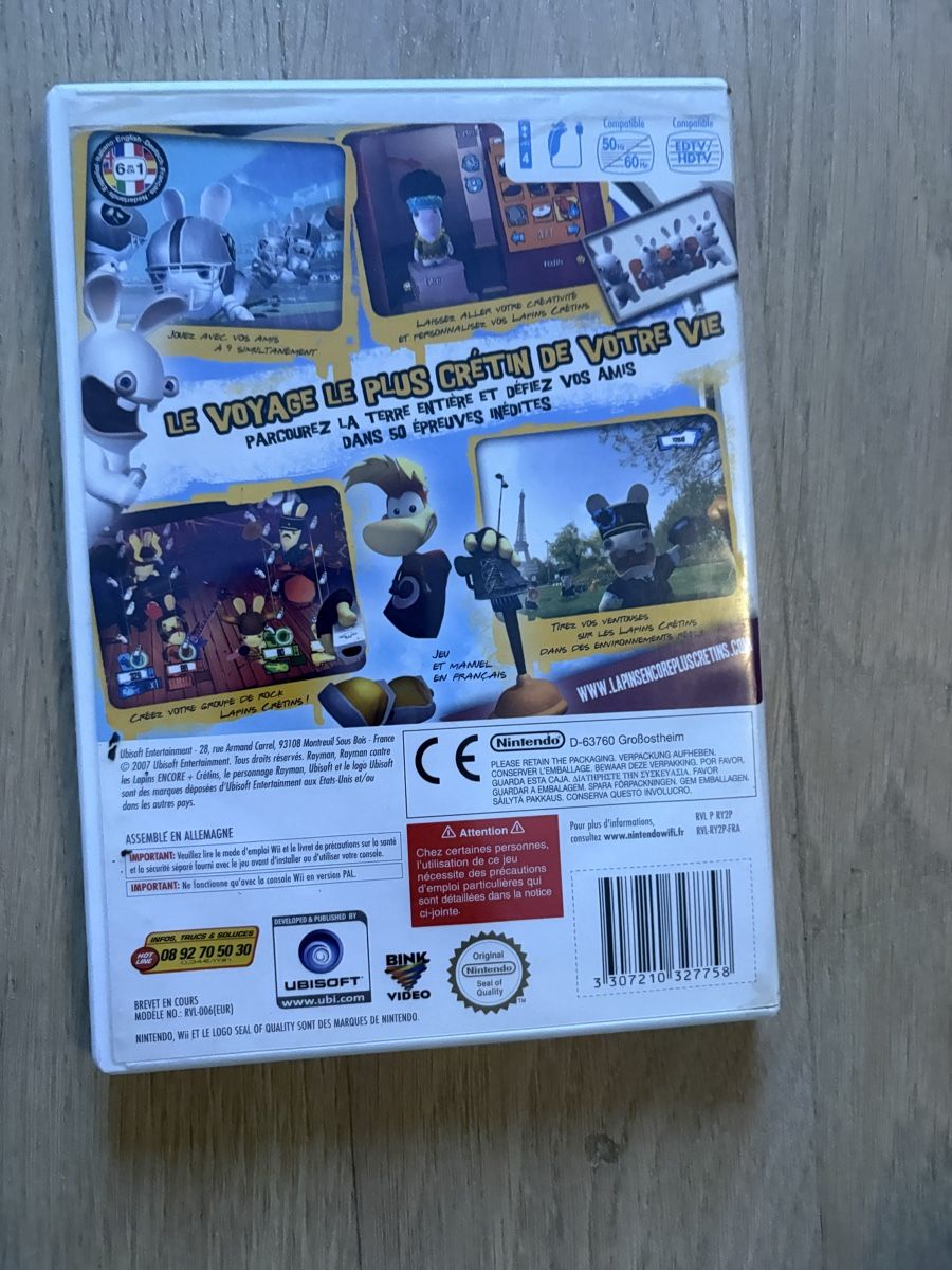 Nintendo Spiele: Rayman Raving Rabbids 2 (Wii) PAL – Gebraucht aus Aarau von ruedinho 1