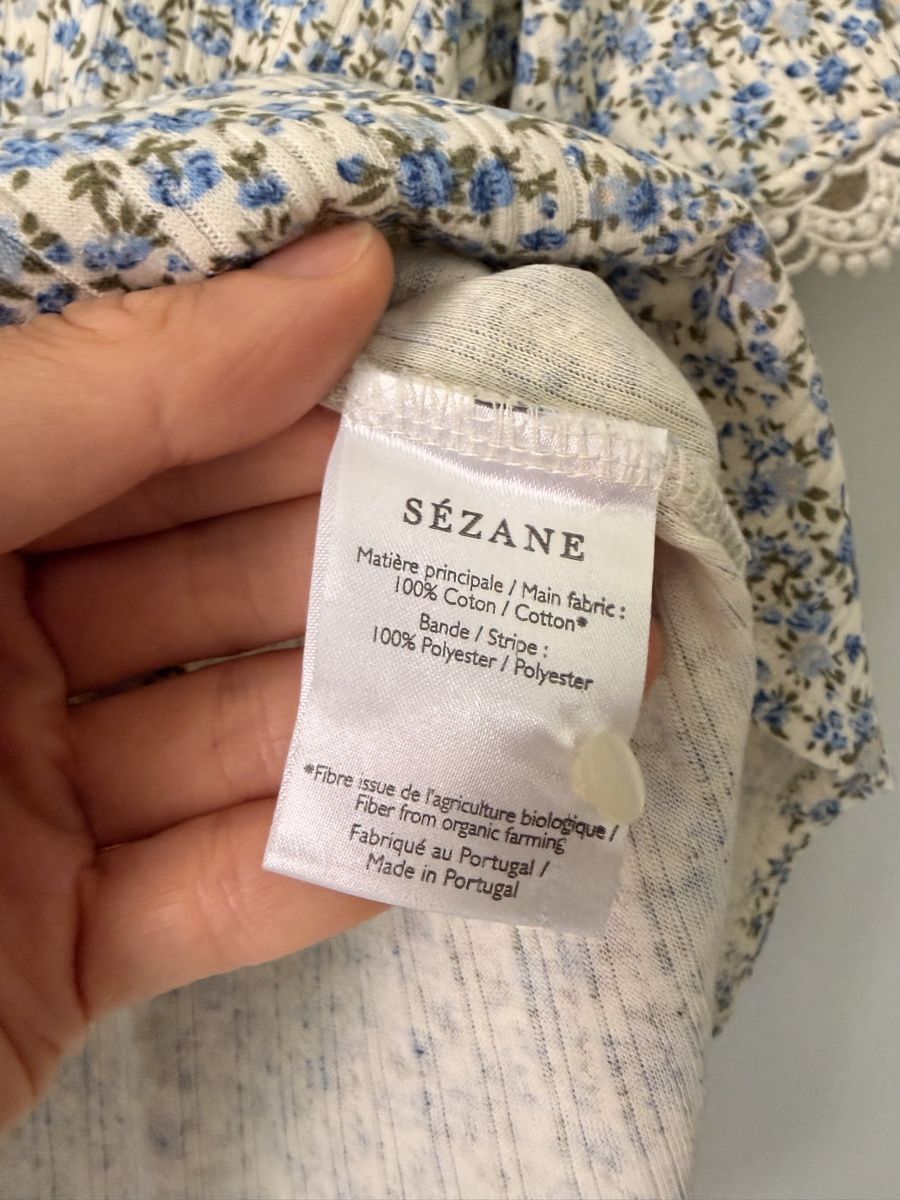 Sezane T-Shirts: Sézane Shirt Blumenmuster Grösse S – Neu (gemäss Beschreibung) aus Zürich von 28881084 6