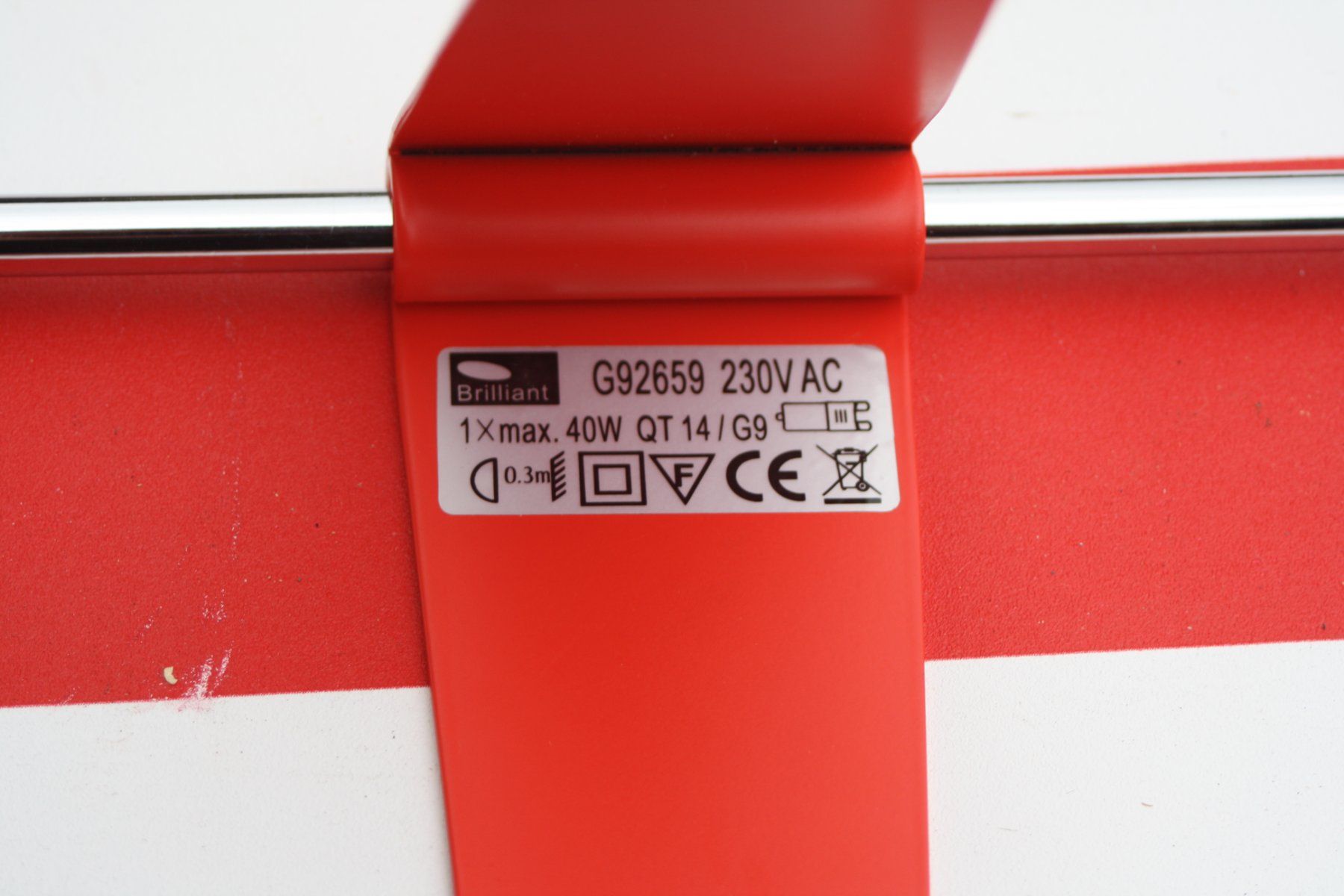Lampade: DESIGNER TISCH LAMPE ROT MIT LED BIRNE – Usato da Wauwil venduto da Pneuedy 6