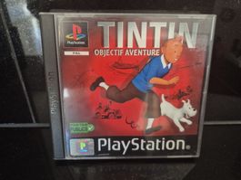 Jeu PlayStation Tintin Objectif Aventure complet PAL