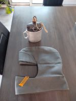 Schweizer Armee Feldflasche mit Becher 1963 und Mütze von ??