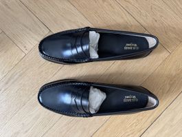 NEU Loafer G.H. Bass Weejuns schwarz Leder Grösse 41