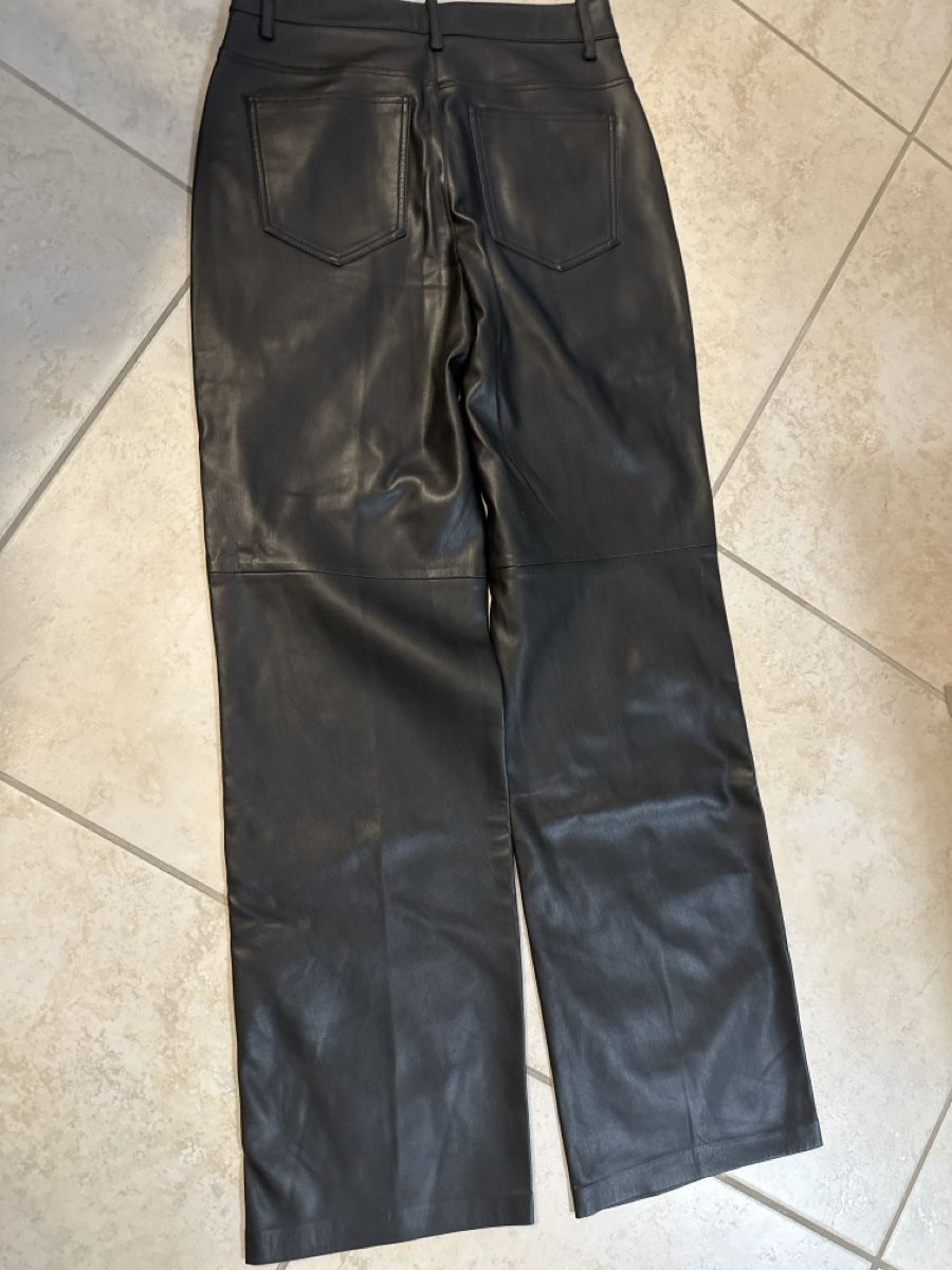 Mango Pantaloni: Coole Mango Lederhose im trendigen Look, Grösse 38 – Nuovo (secondo la descrizione) da wettingen venduto da Janah13 3