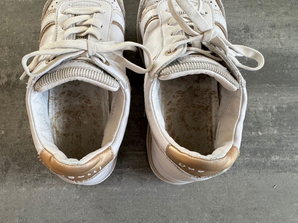 Bugatti Scarpe da donna: Sneaker Bugatti - weiss - gold - Grösse 37 - EU – Usato da Zürich venduto da Alot16 5
