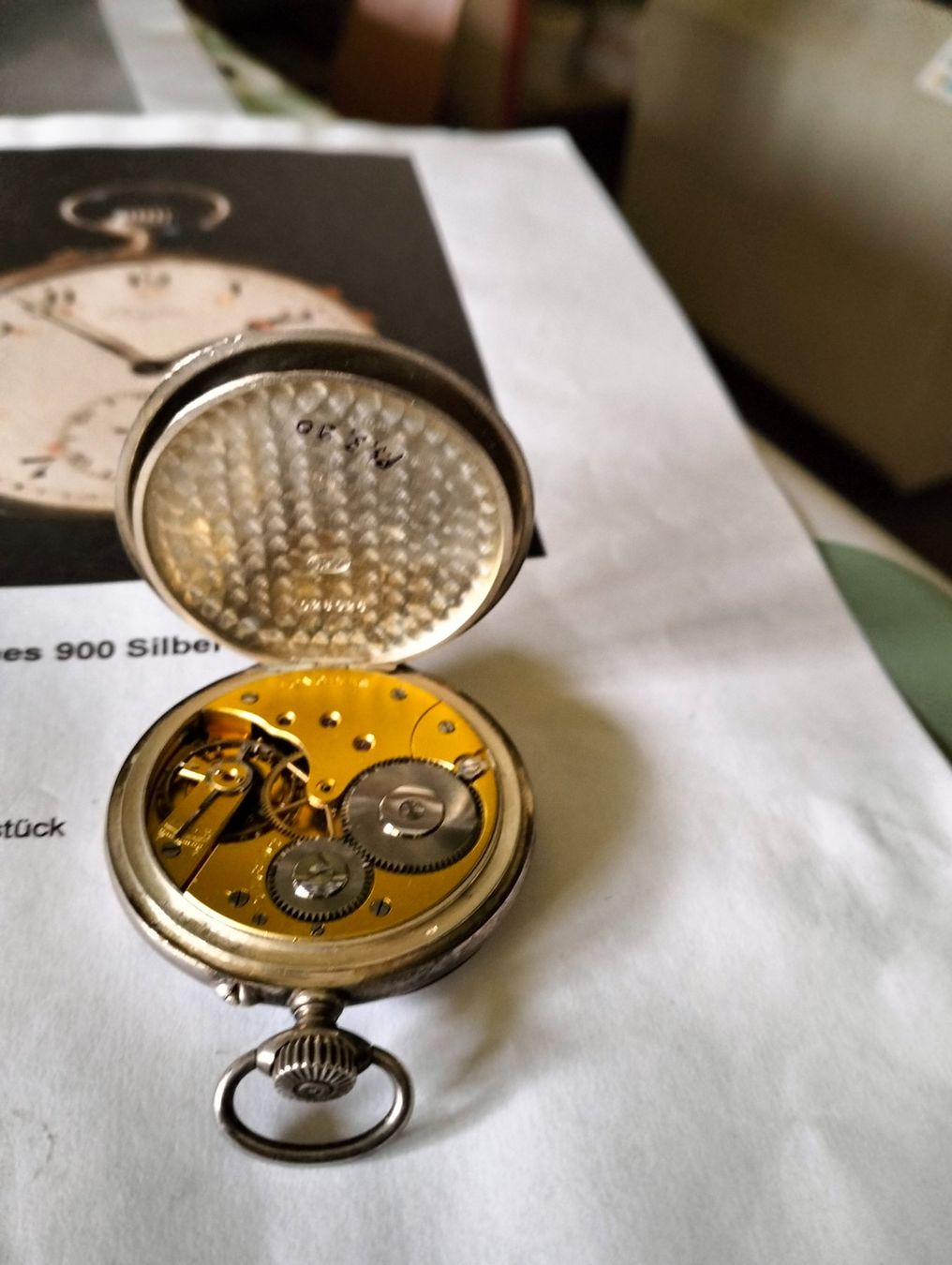 Longines Orologi: Taschenuhr LONGINES Silber – Usato da Ennetmoos venduto da brunhildenb 3