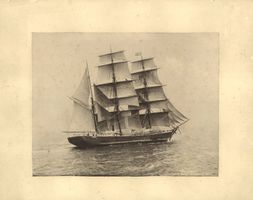 Schroeder & Cie, Zürich, um 1895, Barque norwegien 3371