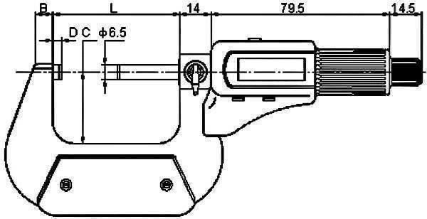 Attrezzi per industria metallurgica: Digital Mikrometer IP54 75-100 mm – Nuovo e nell'imballaggio originale da Tagelswangen venduto da messtec 3