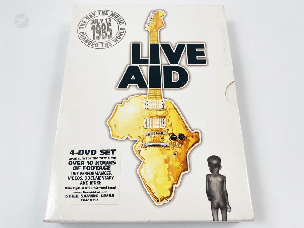 LIVE AID DVD Set 4 Disc Music Concert 1985 1