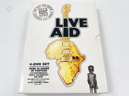 LIVE AID DVD Set 4 Disc Music Concert 1985