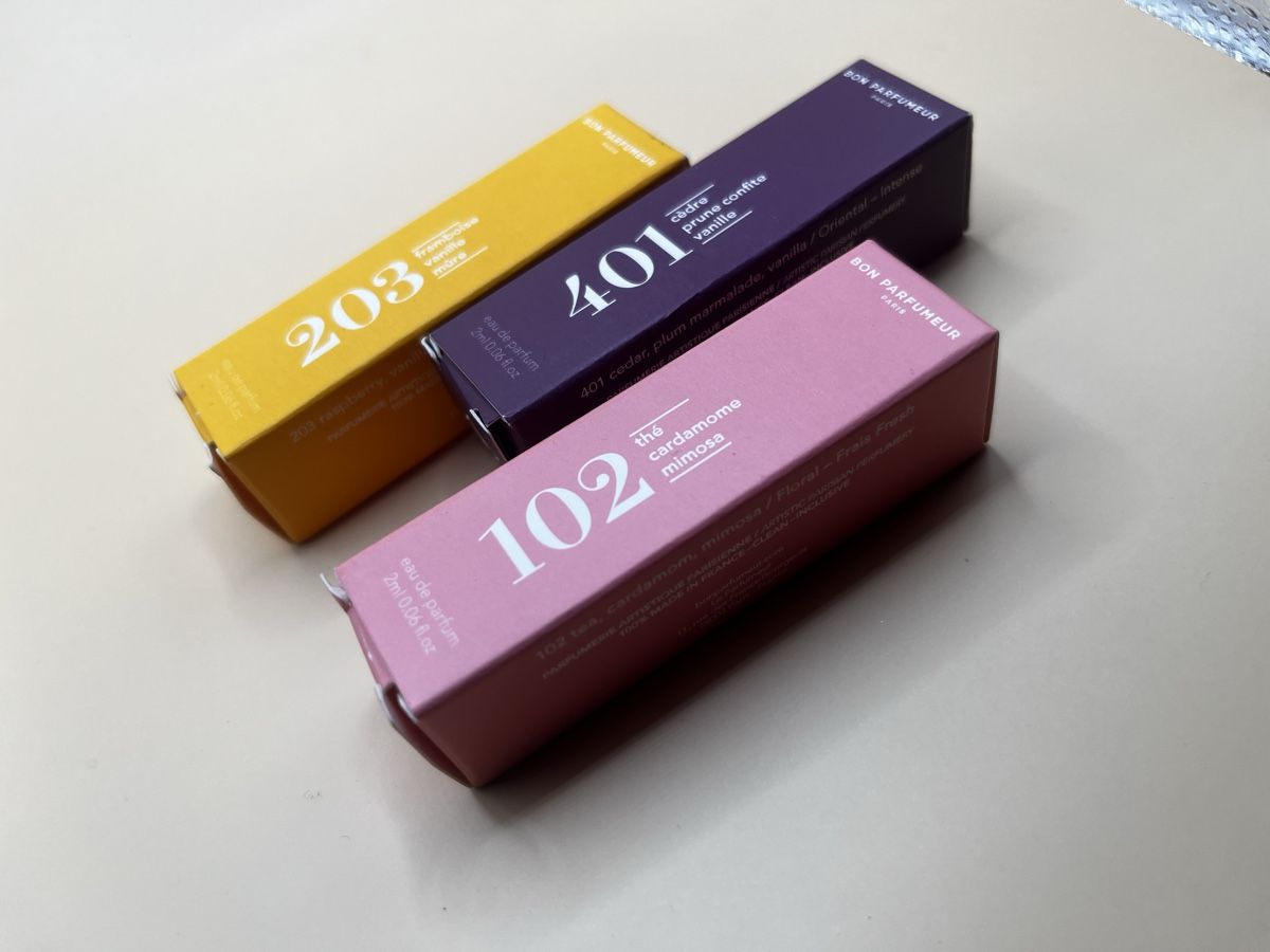 Profumi & Eau de Toilette: 3 EDP Bon Parfumeur 2ml – Nuovo e nell'imballaggio originale da Genève venduto da StaceyH