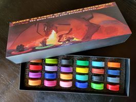 96 Silicon Status Effect Rings - TTRPG Zubehör