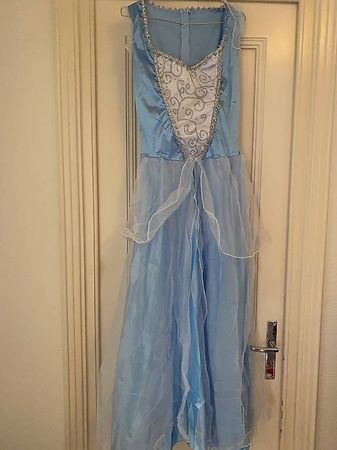 Robe Cendrillon, état: neuve, taille grande L