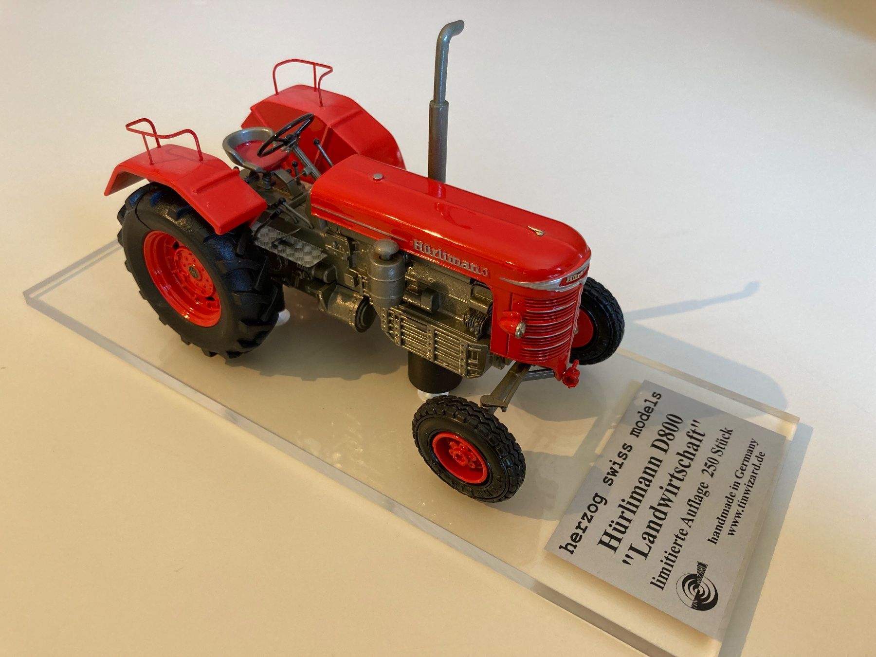 Kit di modellismo & Modellini statici: Hürlimann D800 Modell – Nuovo e nell'imballaggio originale da Lommiswil venduto da Hosi88 1