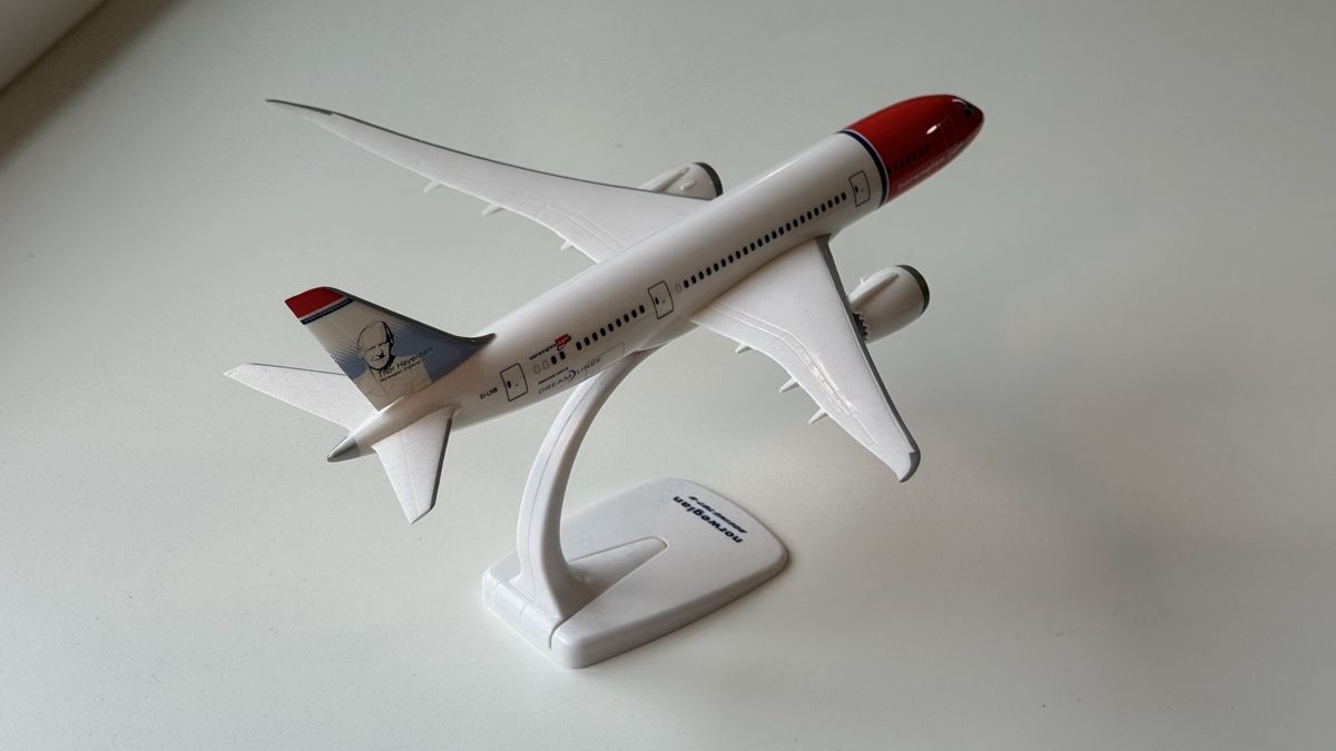 Herpa Modellbausätze & Standmodelle: Herpa - Boeing 787-8 Norwegian 1:200 – Gebraucht aus Sonvico von youtuber 2