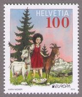 2010_1351_EUROPA-MARKE_KINDERBUCH «HEIDI»_JOHANNA SPYRI_**